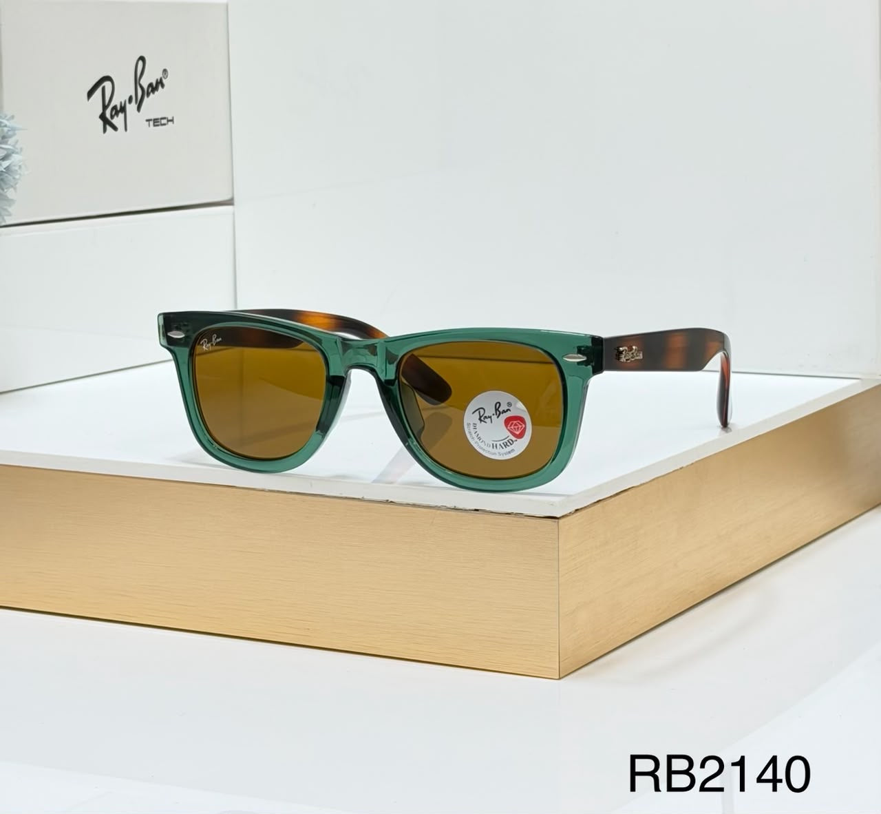 SK  -2140 (BROWN LENS GREEN N BROWN COMBI FRAME)