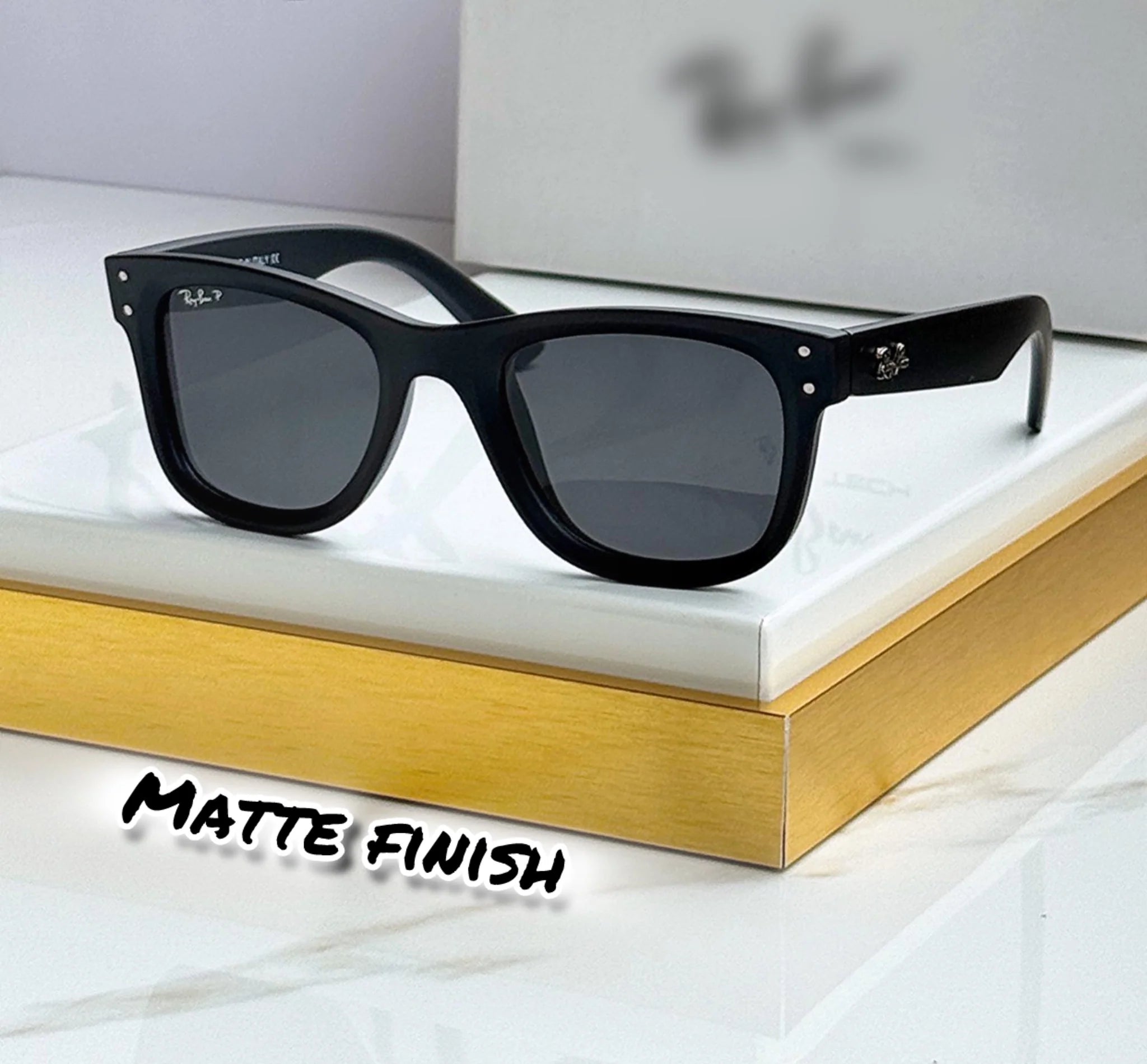 RB-2590 MATTE BLACK | Premium Fashion Eyewear