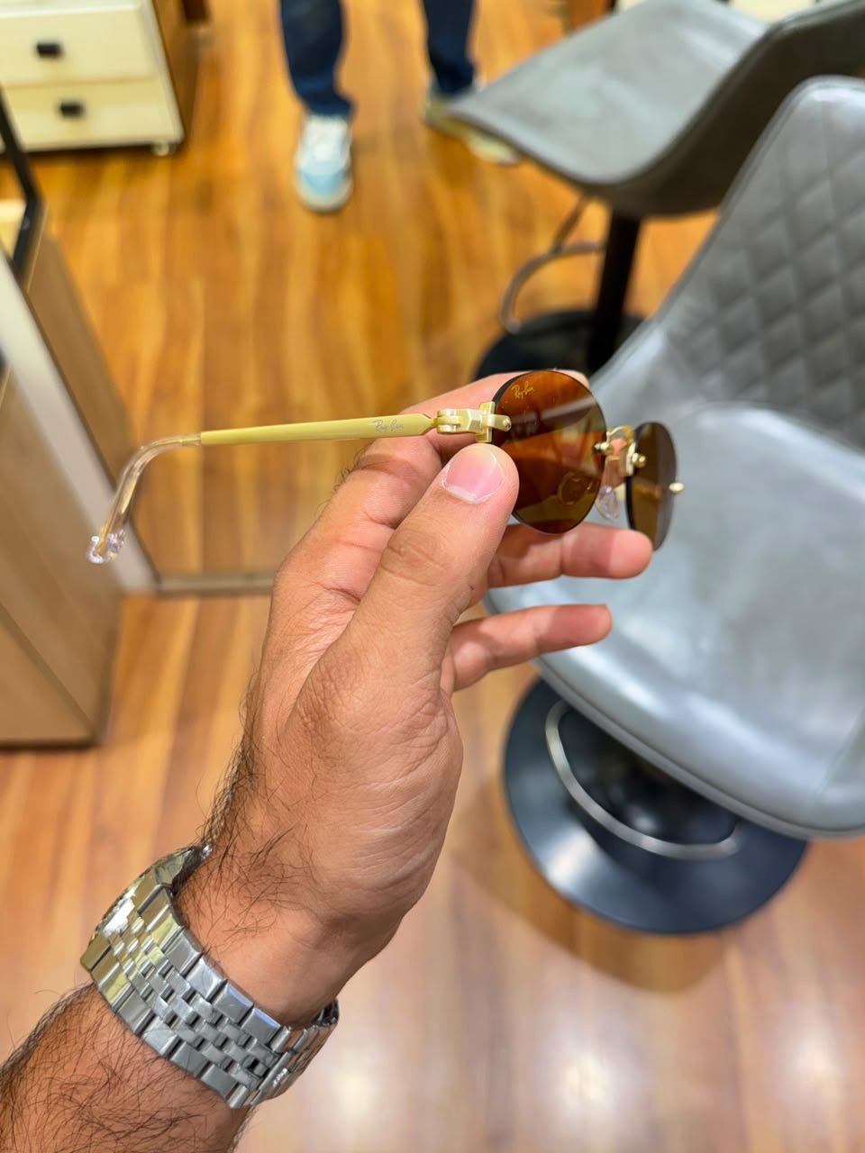 SK ASAP ROCKY EDITION GOLD BROWN OVAL