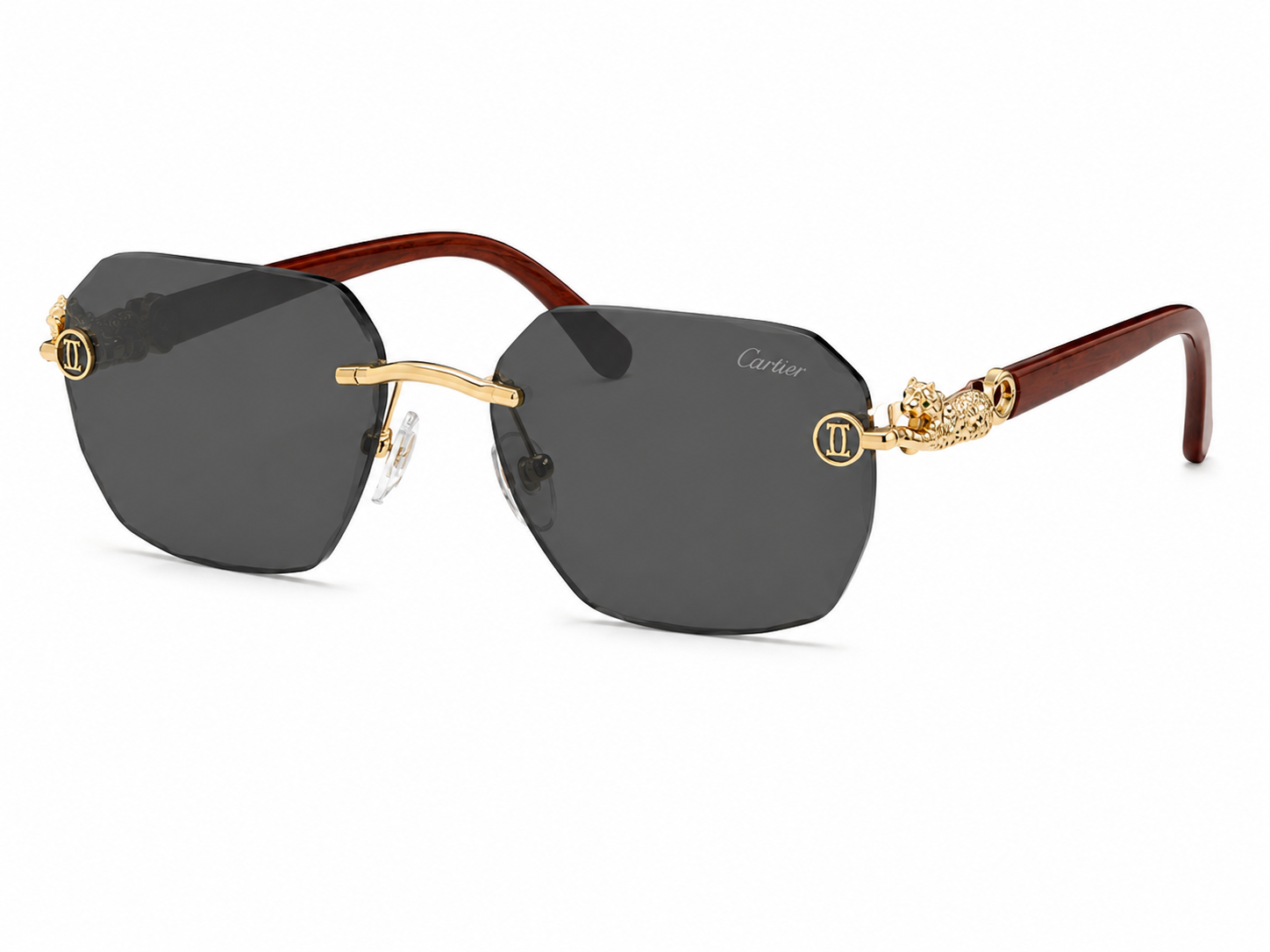 SS-6767 Rimless Jaguar Eyeglasses