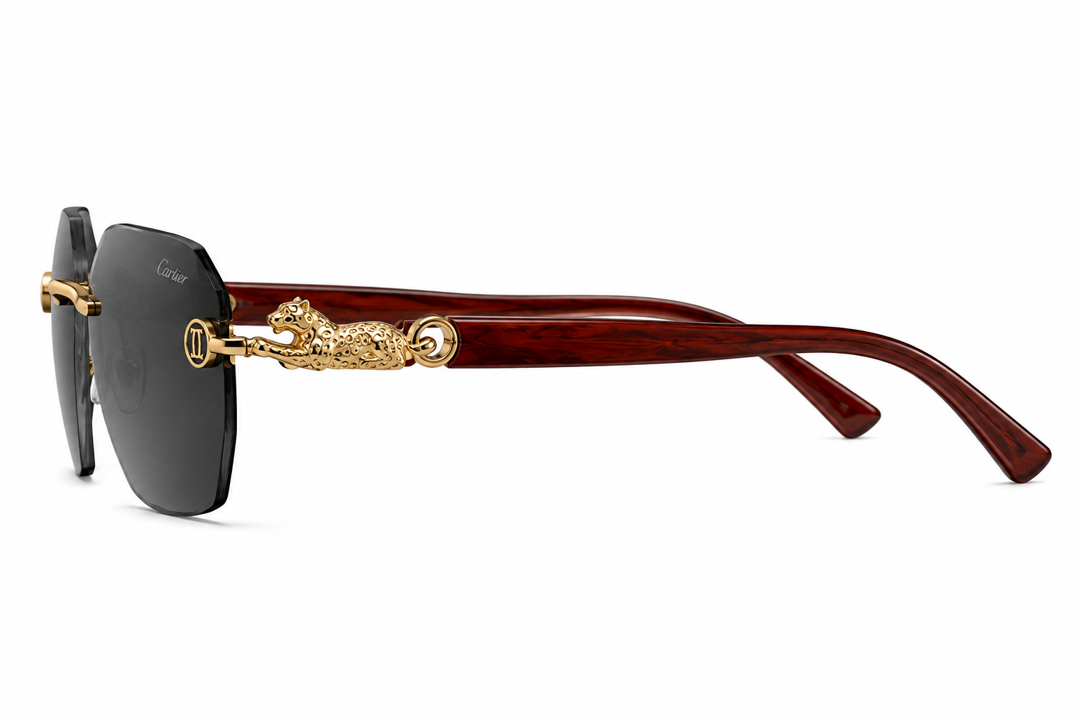 SS-6767 Rimless Jaguar Eyeglasses