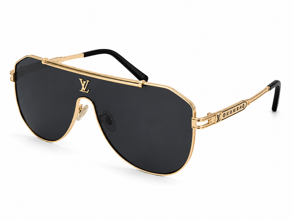 L-5565 Gold Frame with Black Gradient Lens