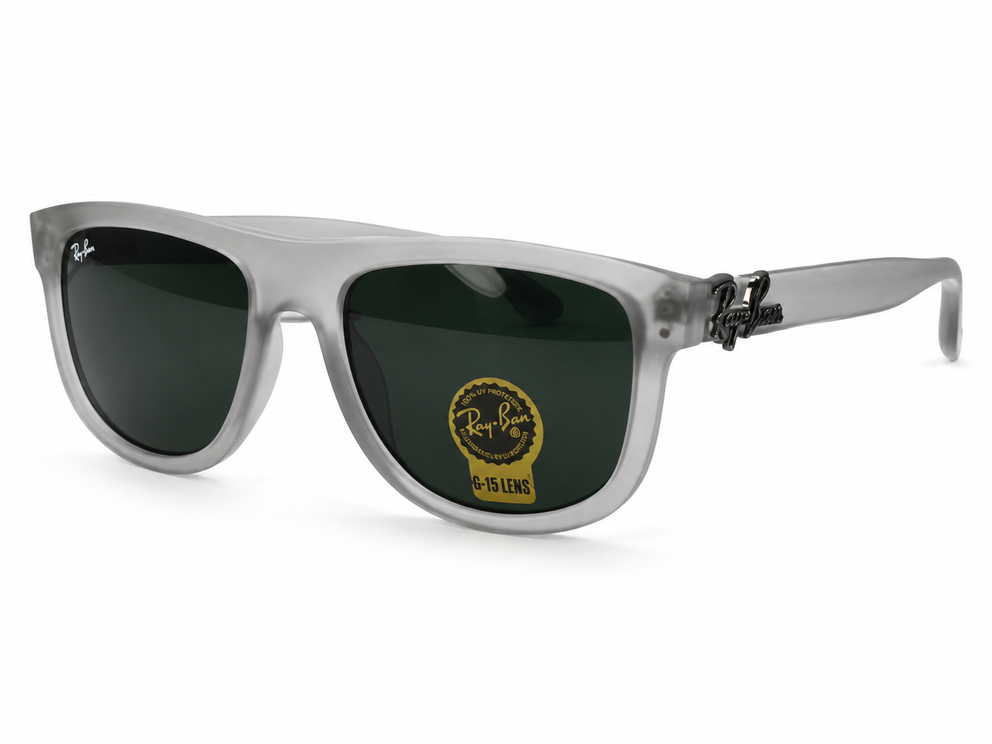 RB-777 Transparent Frame Black Glass
