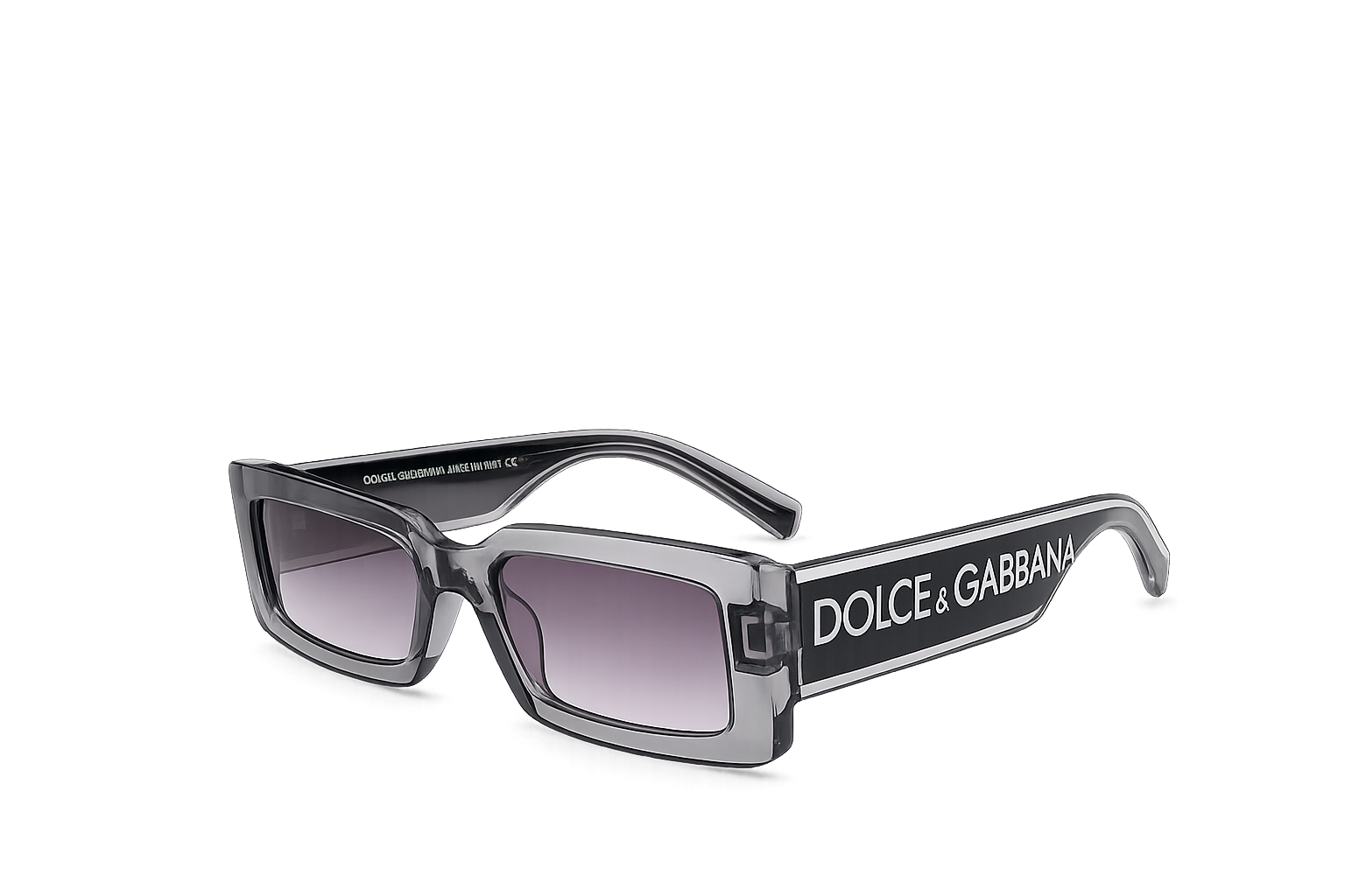 DG-3922 Grey Oversized Square Sunglasses