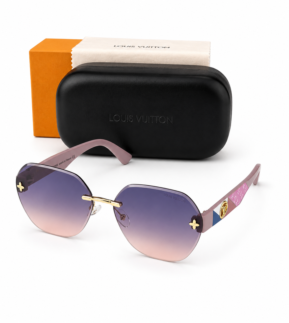 LOUIS RIMLESS Sunglasses | Premium Fashion Eyewear