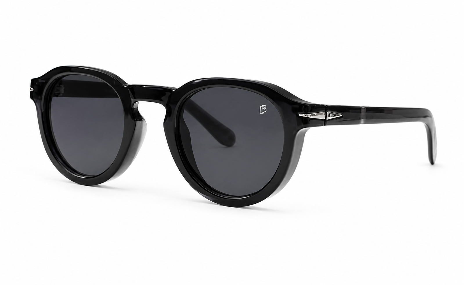 DAVID GLOSSY BLACK| Premium UV400 Fashion Eyewear (Copy)