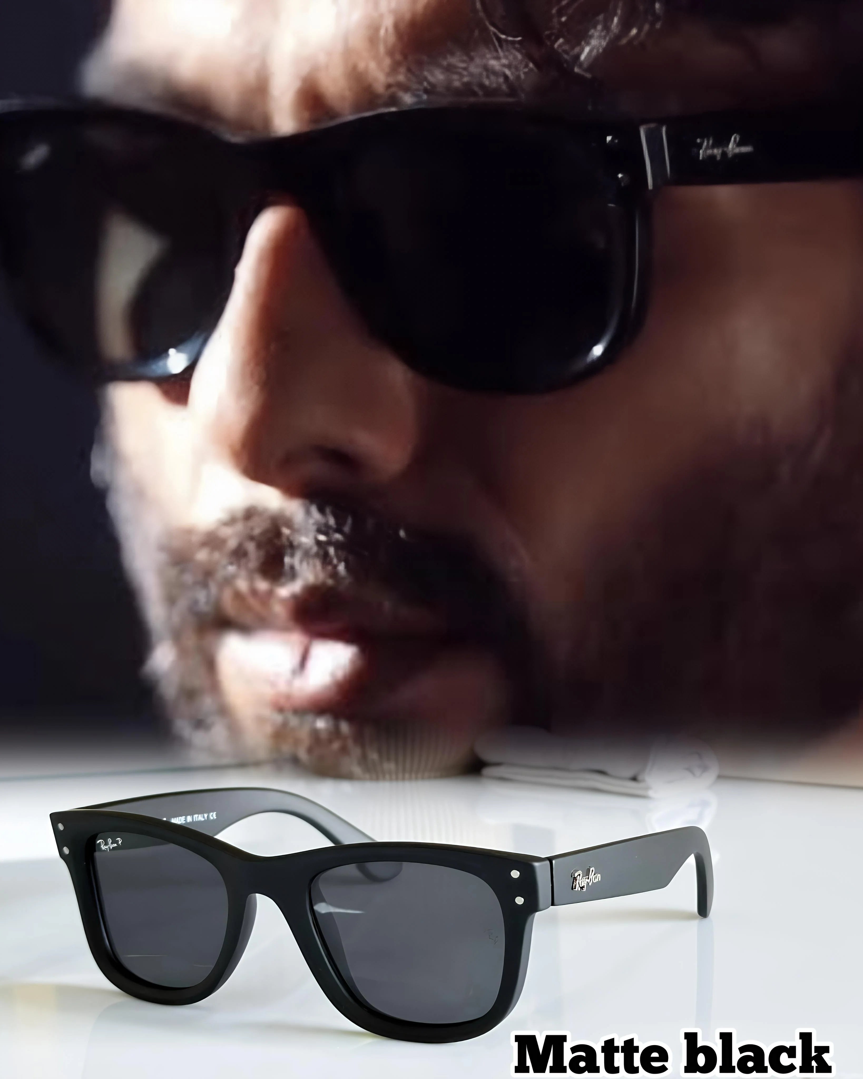 RB-2590 MATTE BLACK | Premium Fashion Eyewear