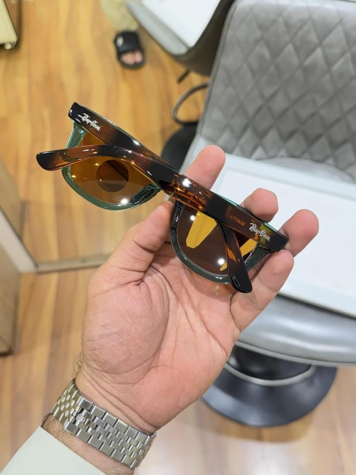 SK  -2140 (BROWN LENS GREEN N BROWN COMBI FRAME)