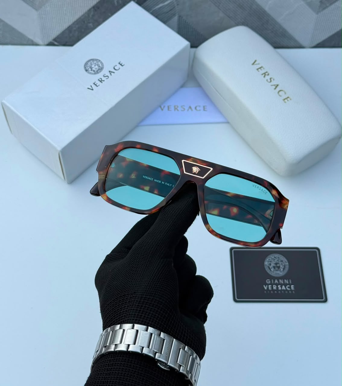 Vers 4545 Tiger Square Sunglasses