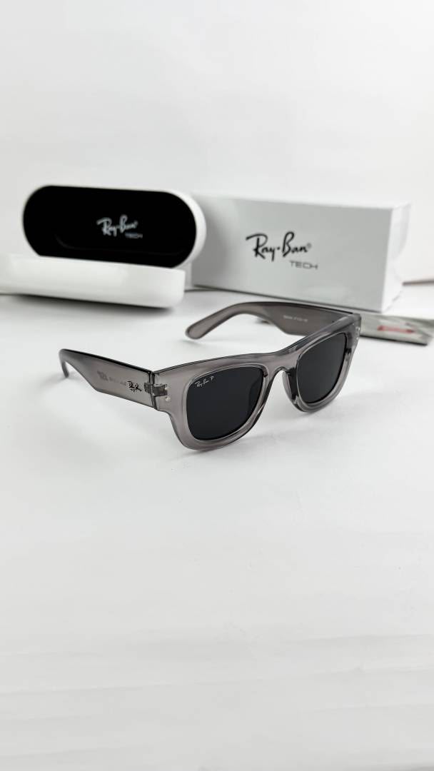 RB-2690 PUFF GREY Square Sunglasses