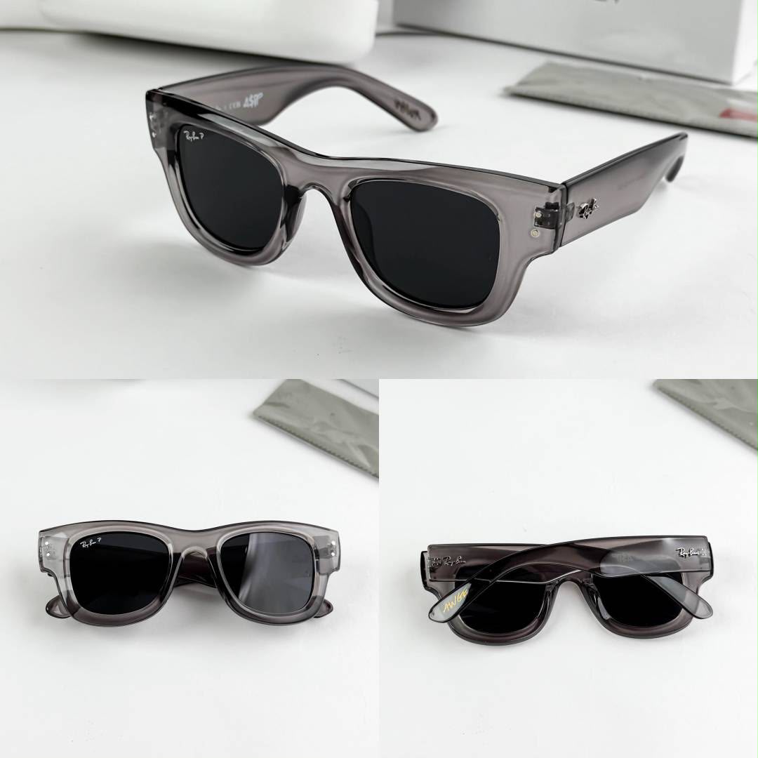 RB-2690 PUFF GREY Square Sunglasses