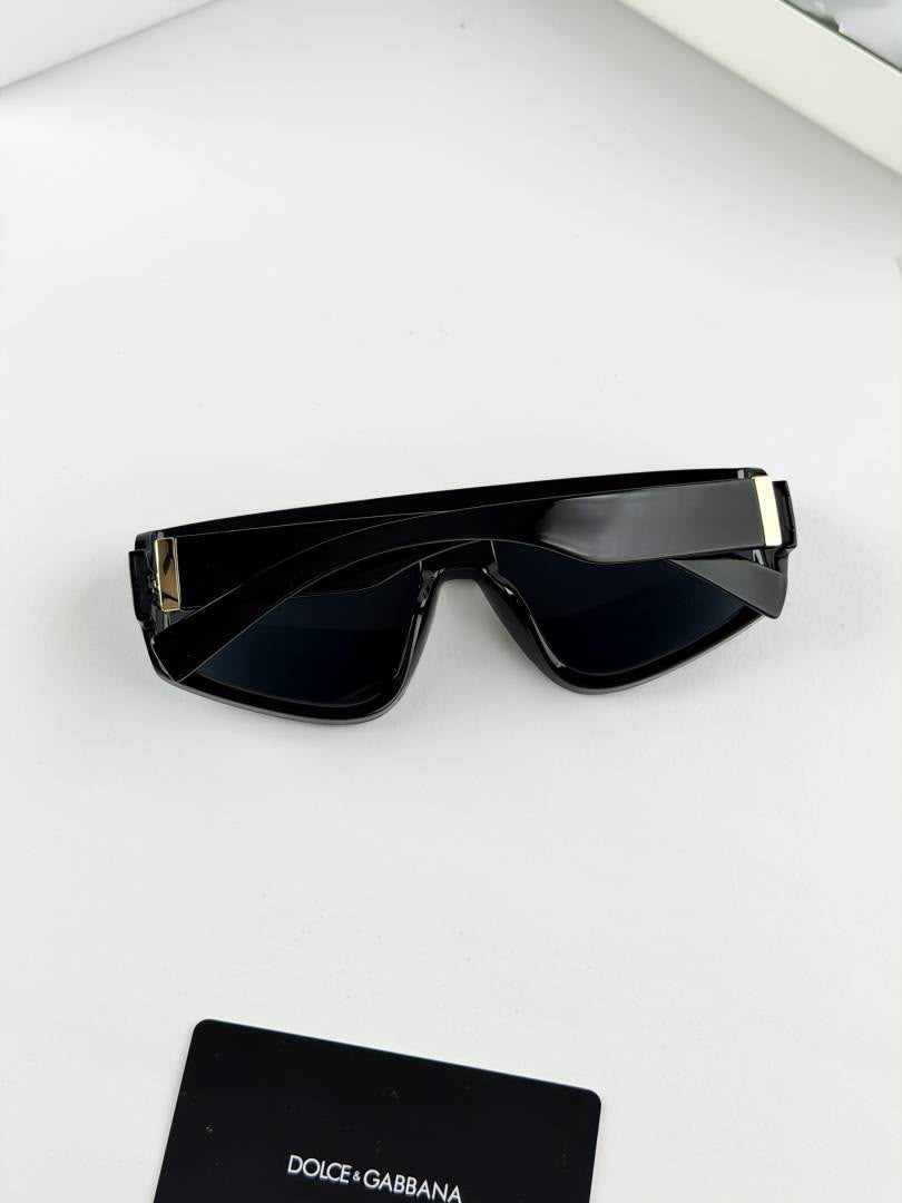 DG 4344 Geometric Black Sunglasses