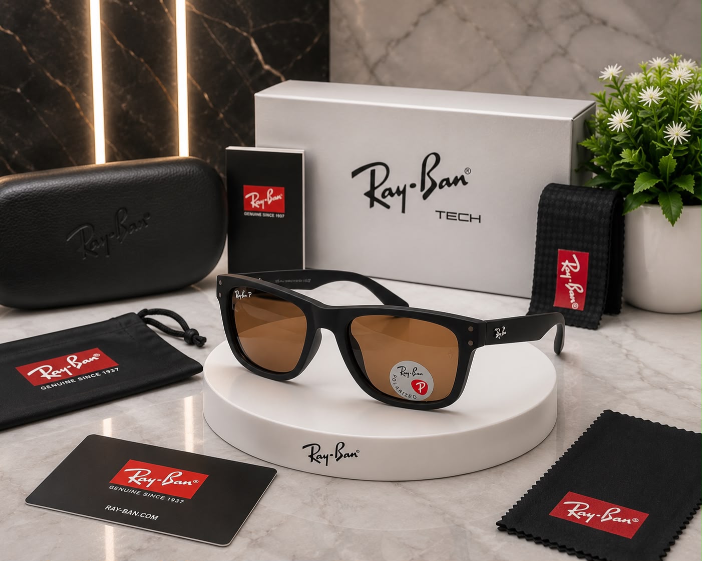 RB-3434 Black | Premium Fashion Eyewear