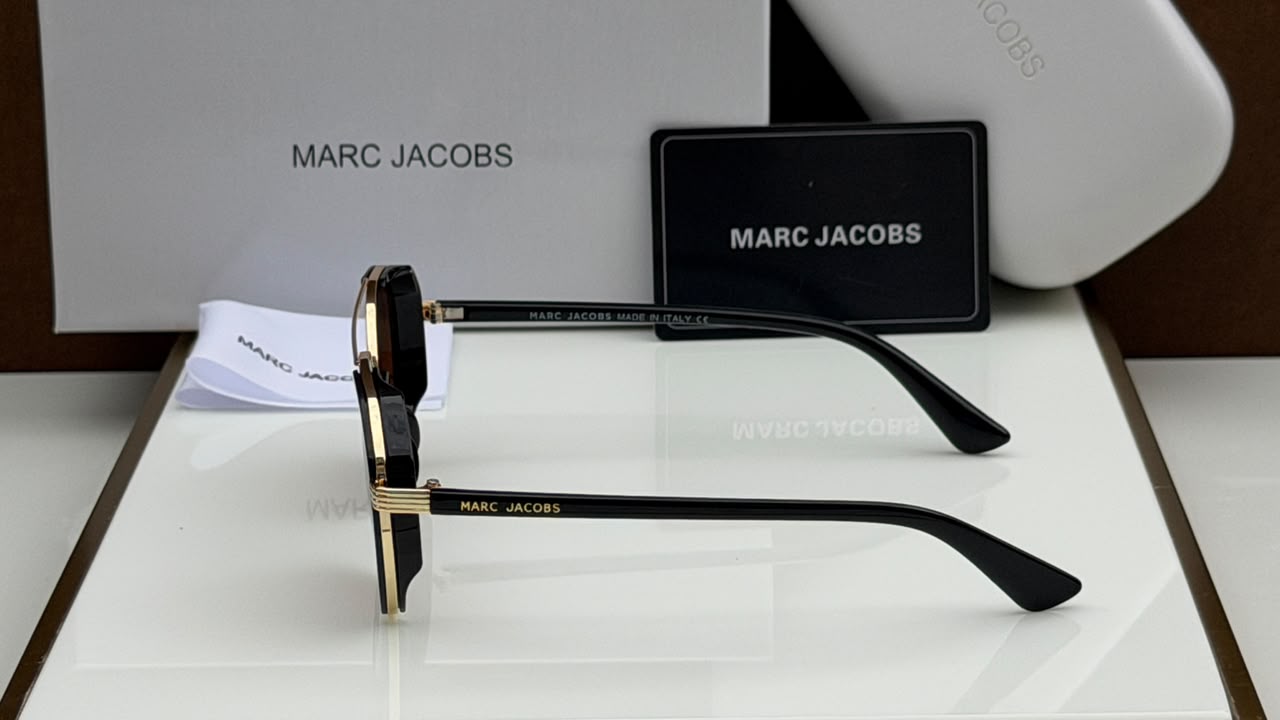 MJ-7977 Black with Black Lens