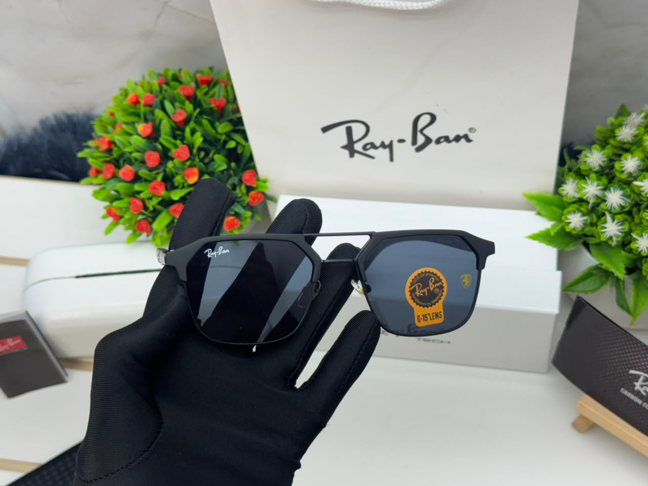 RB-3435 Black  | Premium Fashion Eyewear