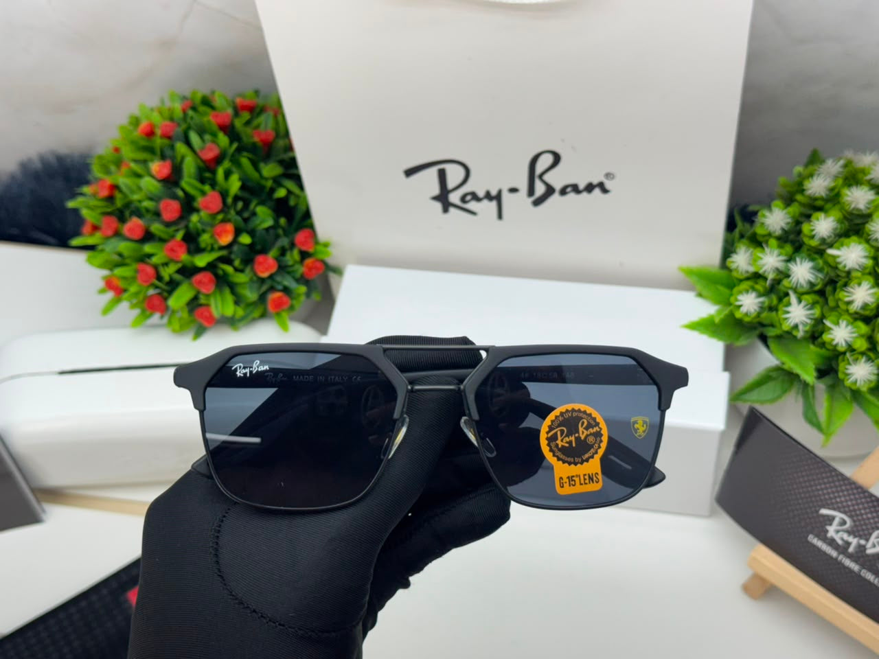 RB-3435 Black  | Premium Fashion Eyewear