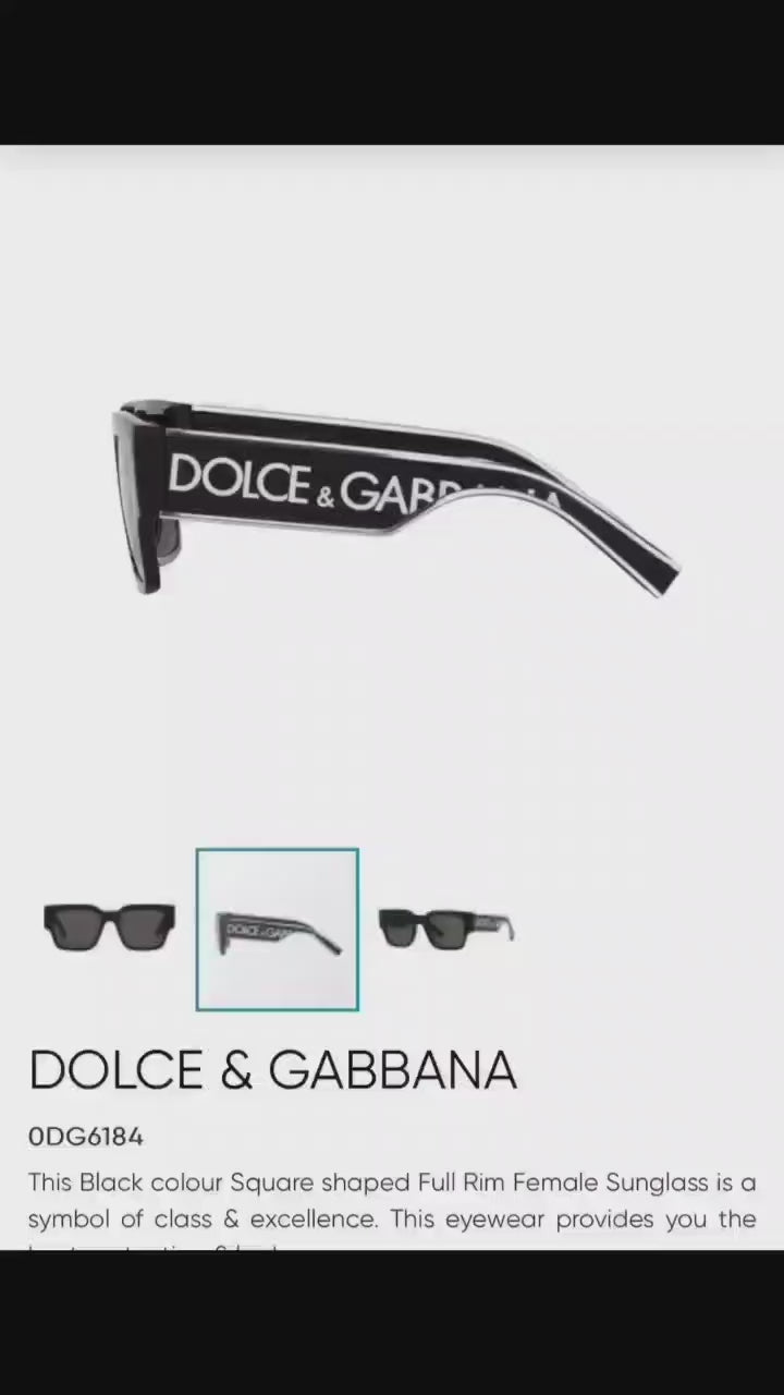 D&G 6418 White Premium Sunglasses