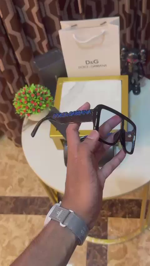 DG-6204 Luxury Blue Oversized Sunglasses