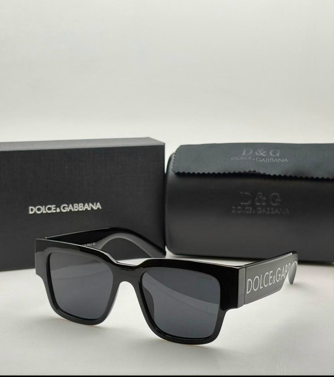 D&G 6418 Black Premium Sunglasses