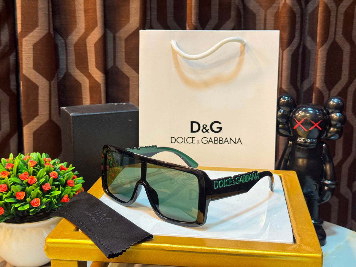 DG-6204 Luxury Green Oversized Sunglasses